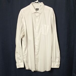 White Dress Shirt Size 18.5 37/38